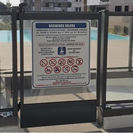 Eklore - 3P - Piscine - Terrasses - Clim - Wifi Villeneuve-Loubet